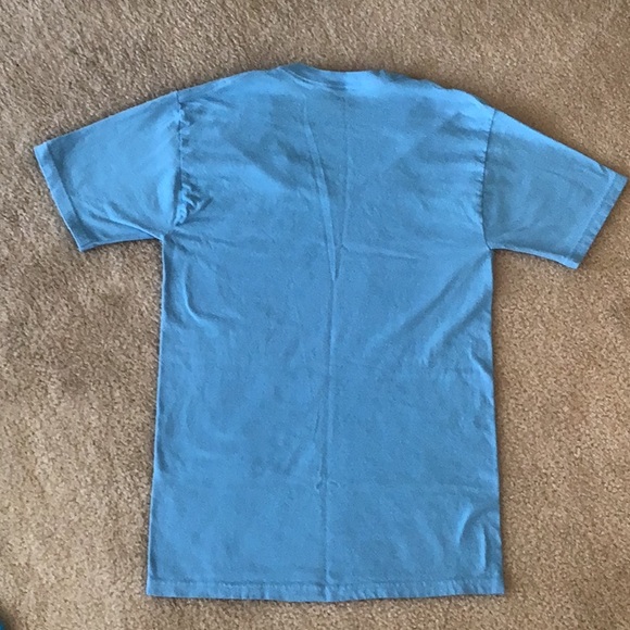 Two Women’s Solid T-shirts, Size Medium, Light Blue and Teal - Picture 3 of 9